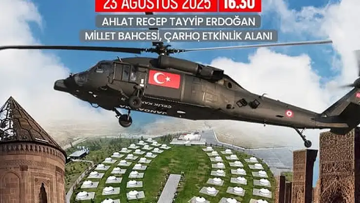 Bitlis'te Jandarma Çelik Kanatlar Gösterisi 23 Ağustos'ta Ahlat'ta