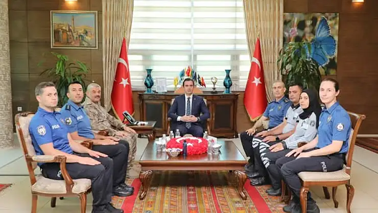 Bitlis'te Özel Güvenlik Haftası Ziyaretleri: İl Emniyet Müdürü ve Heyeti Vali Karakaya'yı Ziyaret Etti