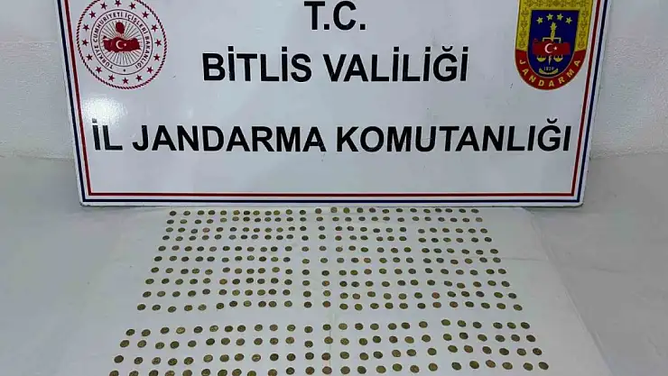 Bitlis'te Roma dönemine ait 500 antik sikke bulundu!