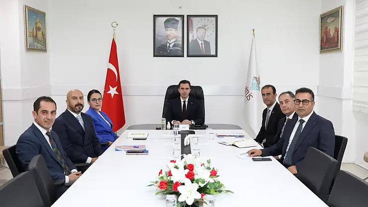 Bitlis Vali Karakaya liderliğinde bakanların ziyareti için koordinasyon toplantısı yapıldı