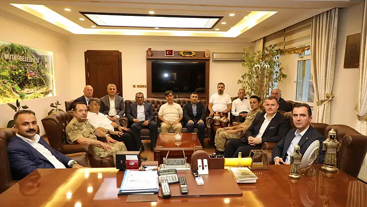 Bitlis Valisi Ahmet Karakaya'dan Mutki Belediyesi'ne Ziyaret