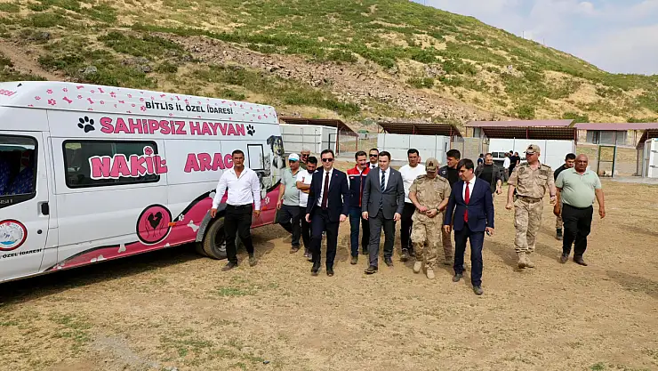 Bitlis Valisi Ahmet Karakaya, Hayvan Barınağı ve Doğal Yaşam Alanı İnşaatını İnceledi