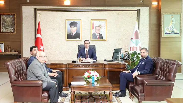 Bitlis Valisi Ahmet Karakaya'ya Ziyaret