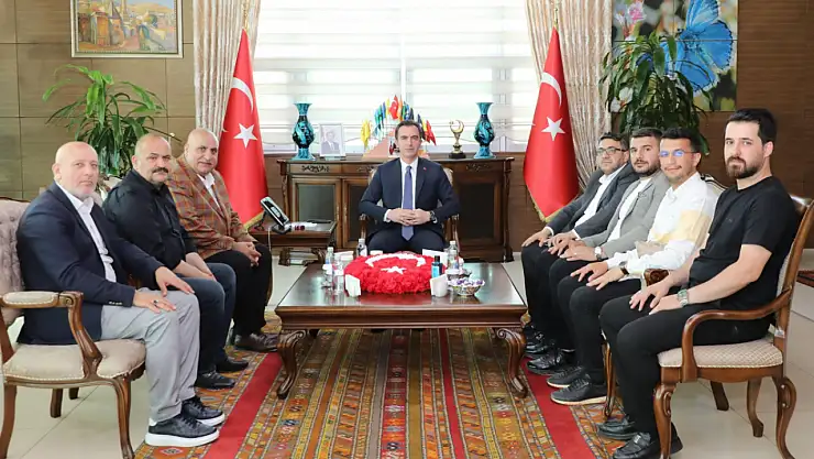 Bitlis Valisi Ahmet Karakaya'ya BİLKON ve Şehit Ailelerinden Ziyaret