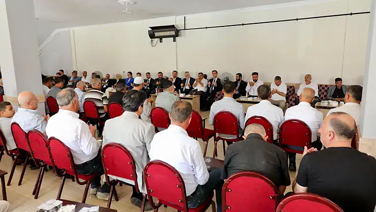 Bölgedeki kayıplar için dayanışma ziyareti: Valilik ve Bakanlık bir arada