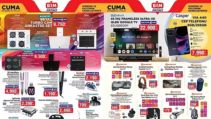 Bu Hafta BİM'e Tava, Düdüklü Tencere, Kahve Fincan Seti, 18 Parça Çatal Kaşık Bıçak Takımı Geliyor!