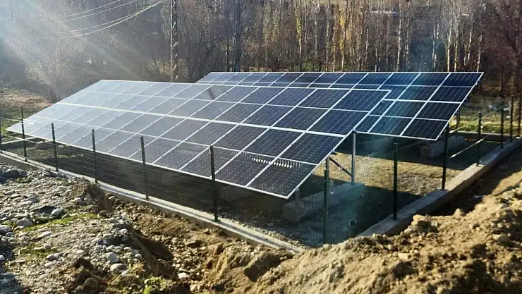 Bulanık'ta Güneş Enerjili İçme Suyu Tesisi Hizmete Açıldı