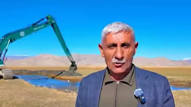 Çaldıran'da Taşkın Koruma Çalışmaları Devam Ediyor