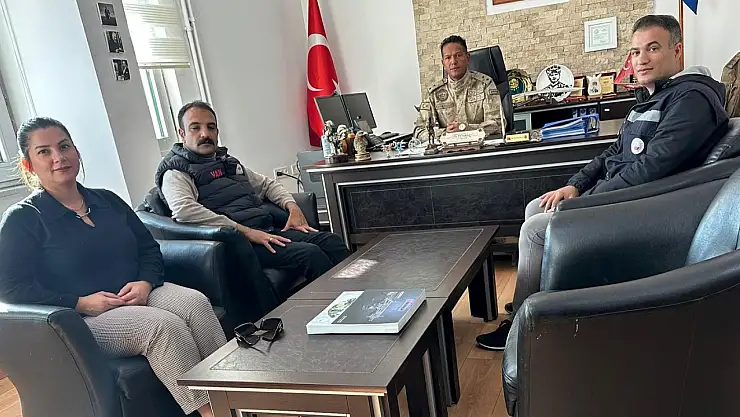 Çaldıran Jandarma Komutanlığına Su Ürünleri Ziyareti