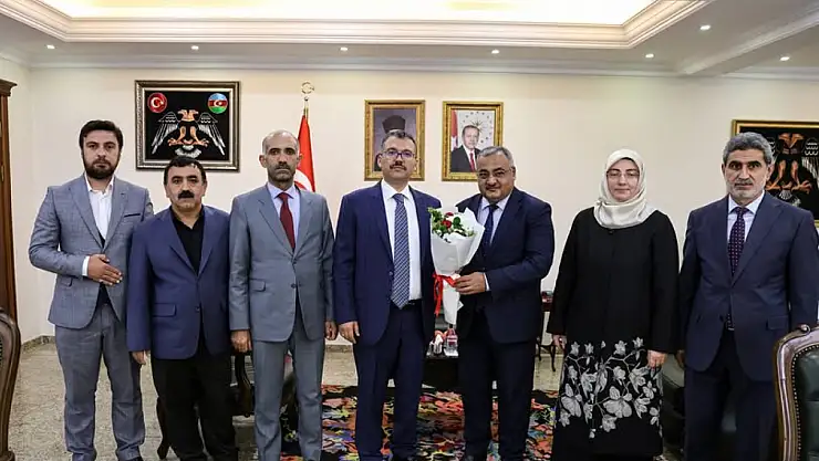 Camiler ve Din Görevlileri Haftası'nda İl Müftüsü Zahit Demirel'den Vali Ercan Turan'a Ziyaret