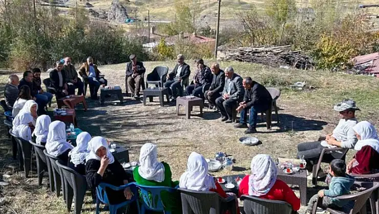 Çatak Belediyesi'nden Konalga Mahallesi'ne Destek ve Geçmiş Olsun Ziyareti