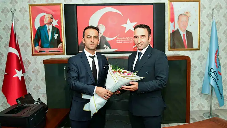 Çatak'ta Hamdi İnan, İlçe Milli Eğitim Müdürlüğü Görevini Devraldı