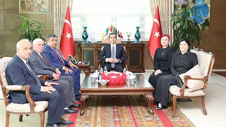 DATÜB Heyetinden Bitlis Valisi Karakaya'ya Ziyaret