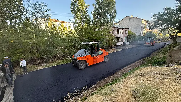 Dere Mahallesi'nde Yeni İmar Yolu Asfaltlandı