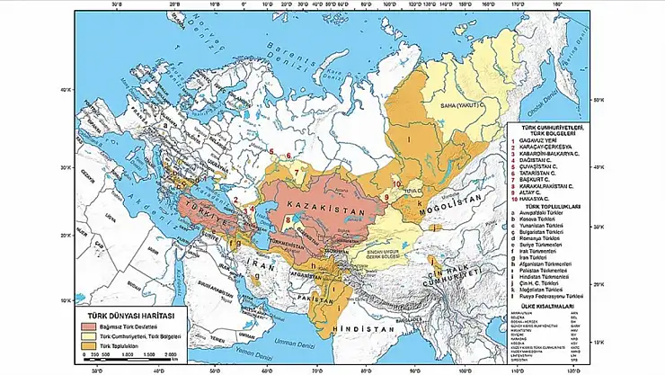 Ders kitaplarındaki haritalar güncelleniyor