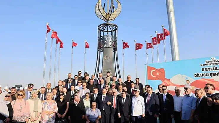 Dilucu Şehitleri Anıtı'nda Şehit Polisler İçin Anma Töreni Düzenlendi