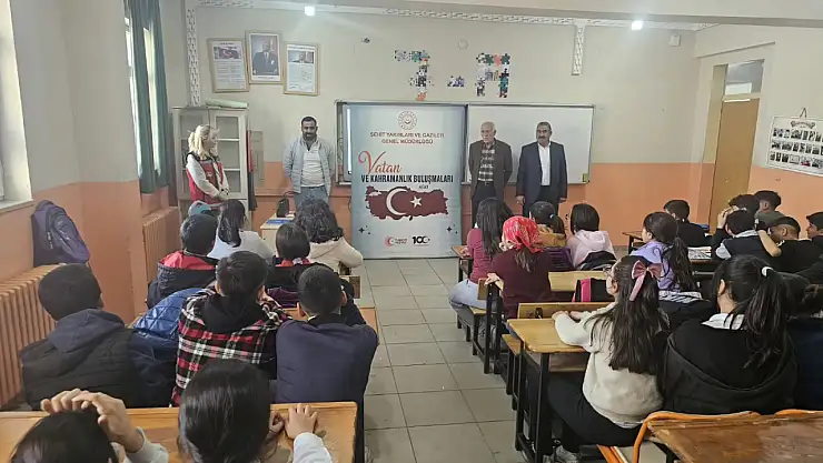 Diyadin'de gazilerden gençlere vatan bilinci mesajı