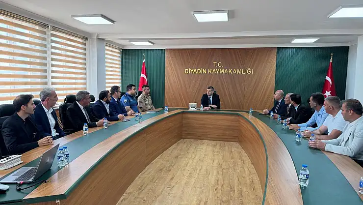 Diyadin'in yeni kaymakamı Korkusuz göreve başladı