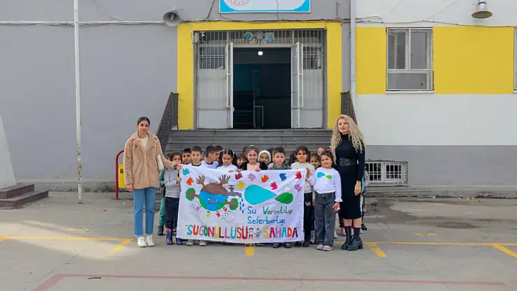 Diyarbakır'da çocuklardan çevre ve kültür dersi