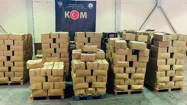 Diyarbakır'da kaçakçılıkla mücadele