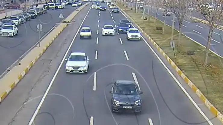 Diyarbakır'da KGYS kameralarıyla 16 binden fazla trafik ihlali tespit edildi