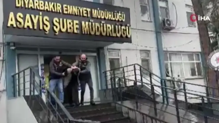 Diyarbakır'da 'Sincap' lakaplı hırsız tutuklandı