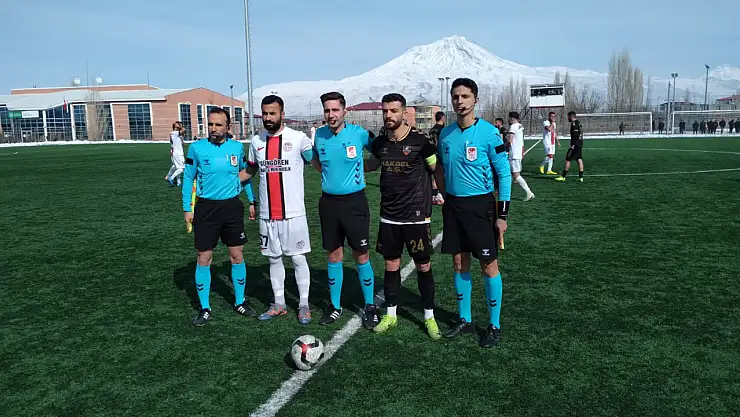 Doğubayazıt FK'dan tek gollü mağlubiyet