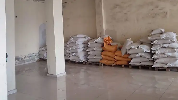 Doğubayazıt'ta 8 ton kayıtsız pestil ele geçirildi