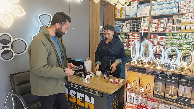 Doğubayazıt'ta ev ve iş yerlerinde aydınlatma trendi değişiyor