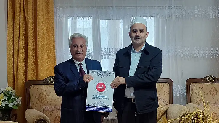 Doğubayazıt'ta gaziler, evlerinde ziyaret edildi