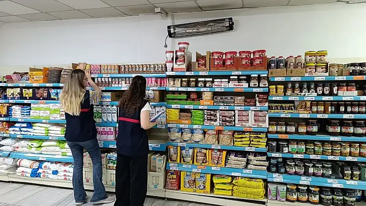 Doğubayazıt'ta gıdalara yakın takip