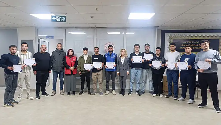 Doğubayazıt'ta gönüllülere teşekkür buluşması