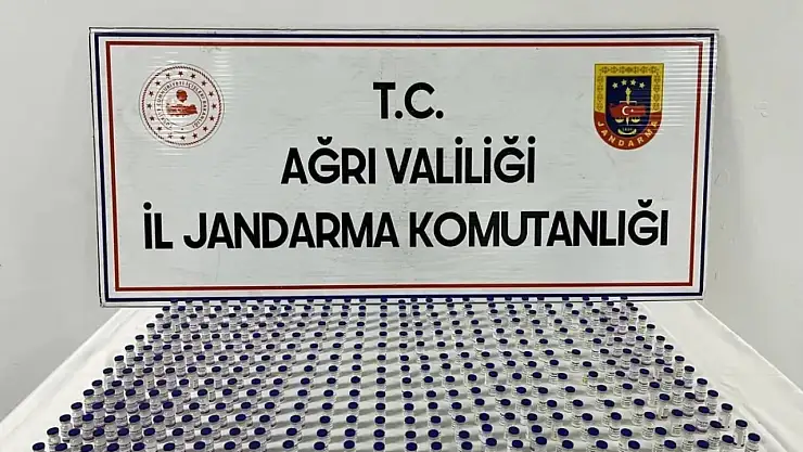 Doğubayazıt'ta jandarmadan kaçak ürün operasyonu