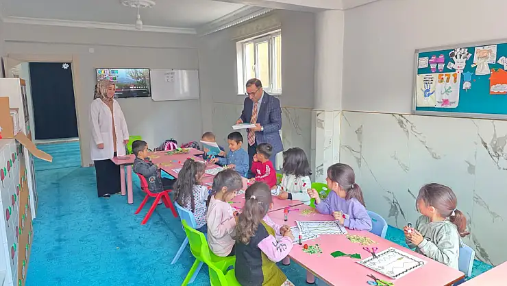 Doğubayazıt'ta Mevlana Camii Kur'an kursuna ziyaret