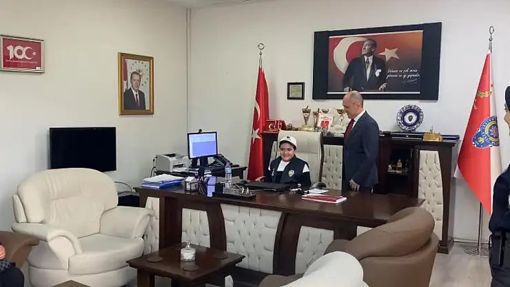 Doğubayazıt'ta polis olmak isteyen Muhammed'in hayali gerçek oldu
