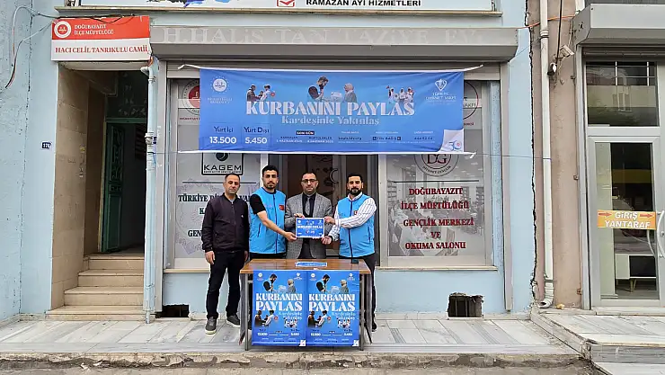 Doğubayazıt'ta vekâletle kurban bağışları nasıl ve nereden yapılıyor?