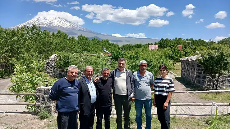 Doğubayazıt TSO'dan Ararat Garden'e takdir ziyareti