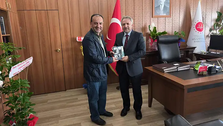 Dr. Güzel ve Özdoğan'dan Müftü Koçak'a hayırlı olsun ziyareti!