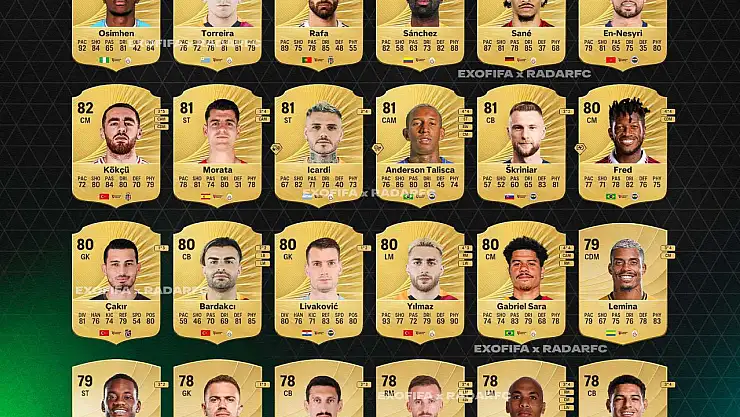 EA Sports FC 26'da Türkiye'nin Süperstarları Ortaya Çıktı!