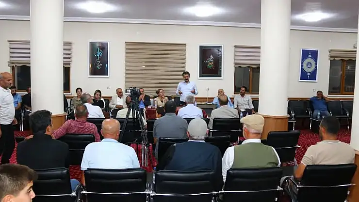 Edremit Belediyesi Mahalle Buluşmalarına Gölkaşı (Meşketang) Mahallesi ile Devam Etti