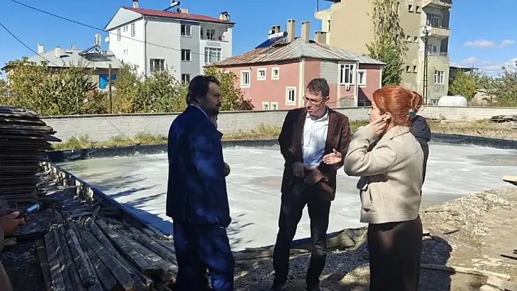 Edremit Elmalık Aile Sağlığı Merkezi İnşaatı Sürüyor