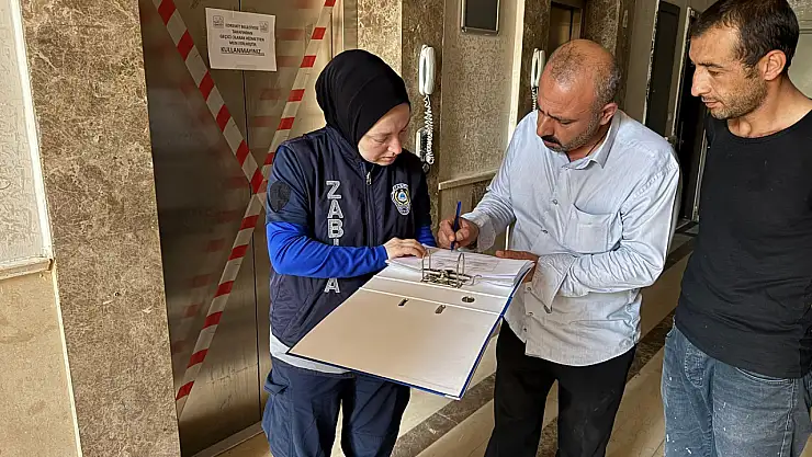 Edremit'te Asansör Denetimleri Aralıksız Sürüyor
