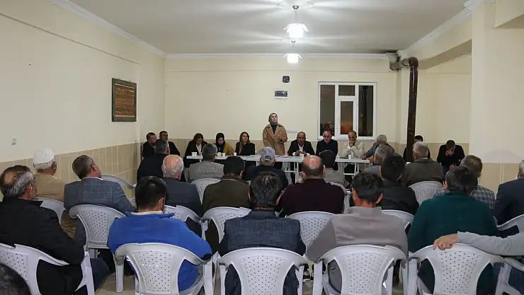 Edremit'te Halk Buluşmaları Mahalle Mahalle Devam Ediyor