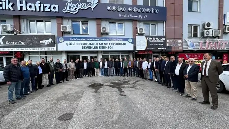 Ege Bölgesi Erzurum Dernekler Birliği Federasyonu'ndan Birlik ve Samimiyet Vurgusu