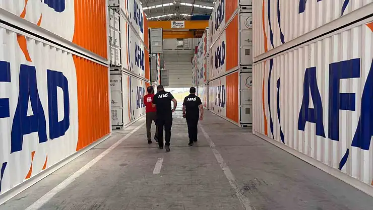 Elazığ'da AFAD Lojistik Deposunda Detaylı İnceleme Gerçekleştirildi!