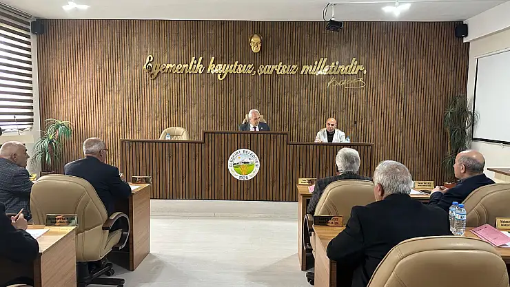 Eleşkirt Belediye Meclisi Mayıs ayı toplantısı yapıldı