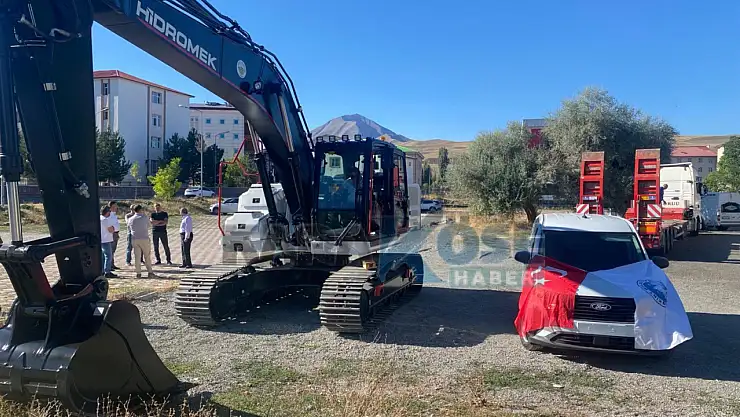 Eleşkirt Belediyesi araç filosunu güçlendirdi