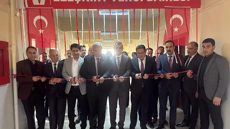 Eleşkirt'te modern vergi dairesi hizmete girdi