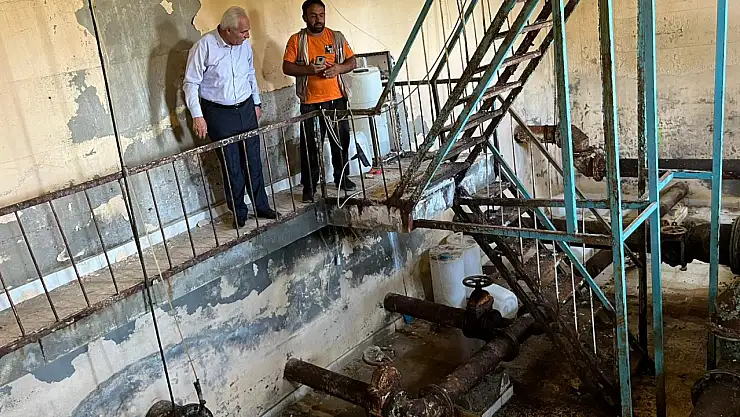 Eleşkirt'te su israfına karşı uyarı: Depolar temizlendi, tasarruf çağrısı yapıldı