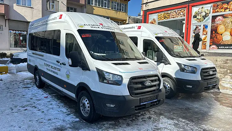 Eleşkirt'te toplu taşıma sorunu tarihe karışıyor